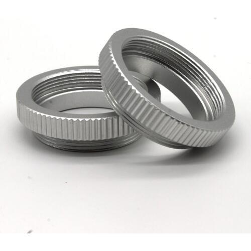 10 pieces Macro C Mount Ring Adapter For 25mm 35mm 50mm CCTV Movie Lens M4/3 NEX Camera silver