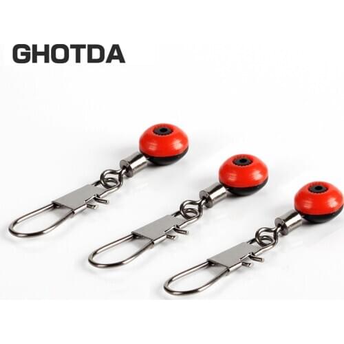 150pcs/lot Fishing Space Beans Float Bobber Stops Connectors Sea Saltwater Tools