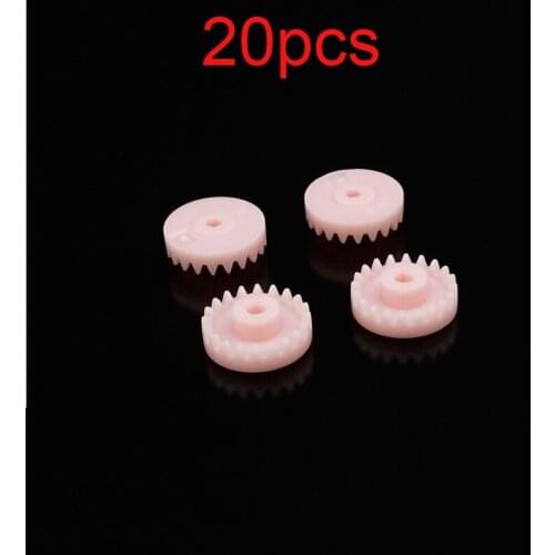 20PCS 94691 S1/S2/AR/VS/TZ Chassis Gear Pink Gearwheel Wheel Gear Tamiya Mini 4WD Car DIY Acc