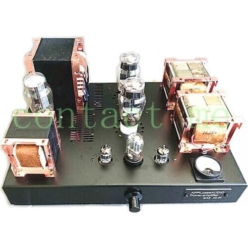 2A3 single-ended class A tube power amplifier. No large loop feedback, transparent sound and sufficient driving force