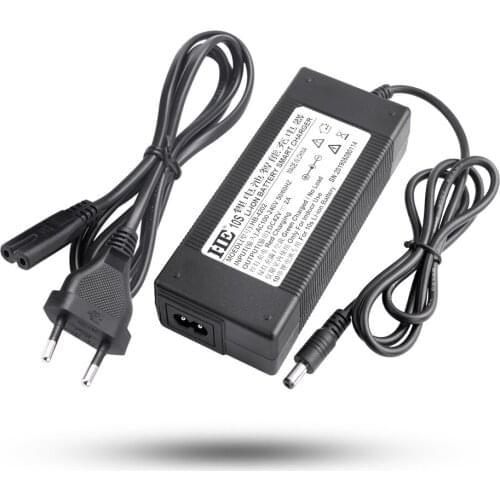 36V 2A Lithium Battery Charger 42V Max Power Adapter With LED Indicator EU/US/UK plug For Scooter RC Car Power Supply Adapter