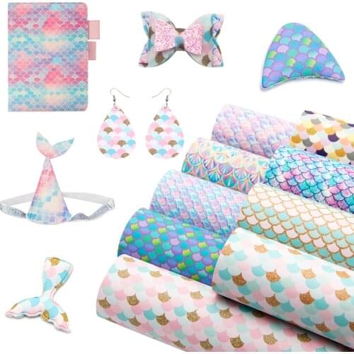 David accessories 20*33cm Faux Artificial Synthetic Leather Fabric Hair Bow DIY Decoration Crafts DIY Handmade Material,1Yc3521