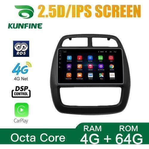Car Stereo for Renault KWID LHD 2015-2019 Octa Core Android 10.0 Car DVD GPS Navigation Player Deckless Radio Multimedia player