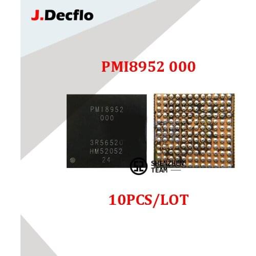 JDecflo 10pcs/lot PMIC PMI8952 000 Power Supply For XIAOMI REDMI NOTE 3 4 MI OPPO V57 VIVO X9S Integrated Circuits Replacement