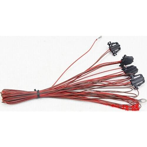 For Golf 6 MK6 Jette Golf 7 MK7 PassatB6 Passat B7L tiguan Touran superb Car footlight harness Foot lamp line