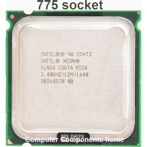 INTEL Xeon E5472 CPU Works on LGA775 3.0GHz 12M 80W Quad-Core LGA775 CPU