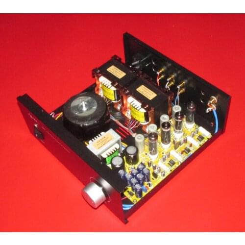 OPA2604 push 6AQ5 push-pull amplifier, wide frequency response, strong driving force, small distortion, delicate and charming