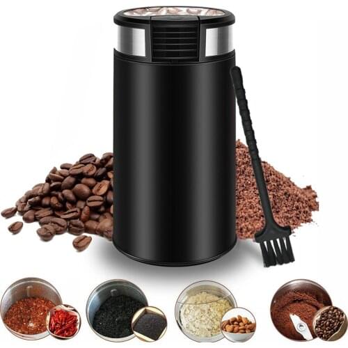 New Electric Coffee Grinder Kitchen Cereals Nuts Beans Spices Grains Grinding Machine Multifunctional Home Coffe Grinder Machine