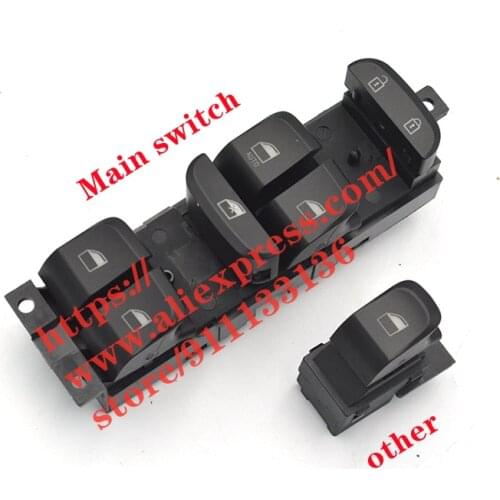 Electric Window Glass Lifter Control Switch for Brilliance V3 V5 H3/H220/H230/H530 Door Window Glass Master switch button
