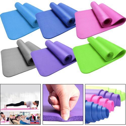 Yoga Mat 10MM Thick Durable Yoga Mat Non-slip Exercise Fitness Lose Weight Fitness Exercise Mat Equipment Fitness Equipment #5