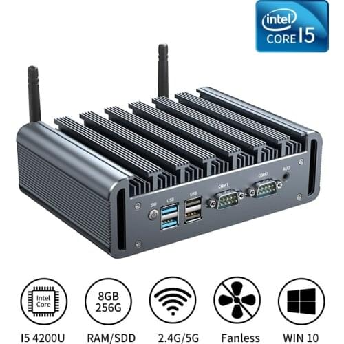 Mini PC Intel Core i7-4500U Core i5-4200U Processor HDMI VGA 4*USB3.0 2*USB2.0 300Mbps WiFi Windows 10 7 Linux Computer Nuc G590