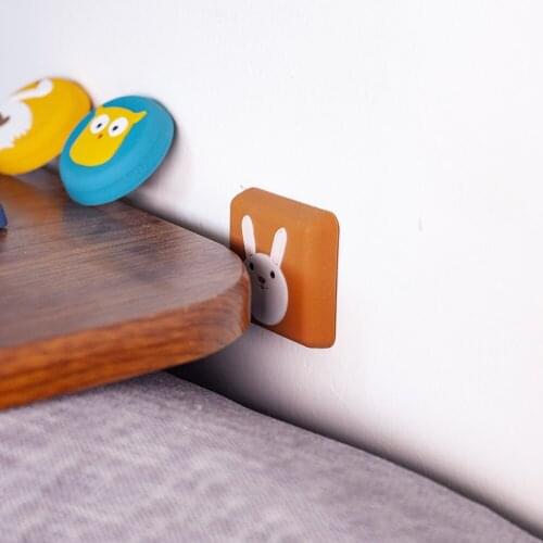 Fashion Cartoon Door stopper Doorknob Lock Protective Pad Door Crash Pad Wall Protector Child Security Baby Safety Table Corner