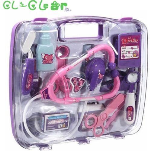 New Kids Doctor Toys Classic Toy Cute Pretend Toys for Kids Educational Doctor Case Set