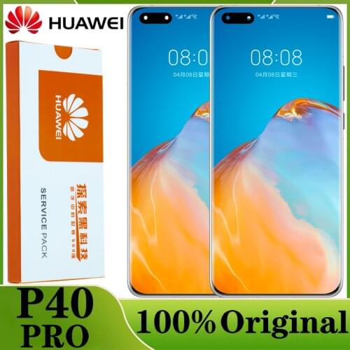 Original 6.58'' LCD Display For Huawei P40 PRO LCD Touch Screen Digitizer Assembly for Huawei P40pro Display Screen Replacement
