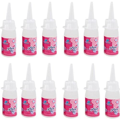 Transparent liquid glue Alcohol Adhesives Textile Adhesives Stationery Scrapbooking School Supplies childrens diy material