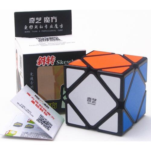 QiYi QiCheng A Skew Cubo Magico Professional Game Puzzle Educational Speed Toy Game Gift Creative Exercise Brain Magic Cube