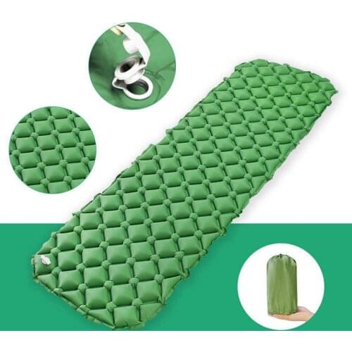 Camping Self-inflating Sleeping Pad With 40D Nylon Composite TPU For Camping Hiking Backpacking Insulated Mat