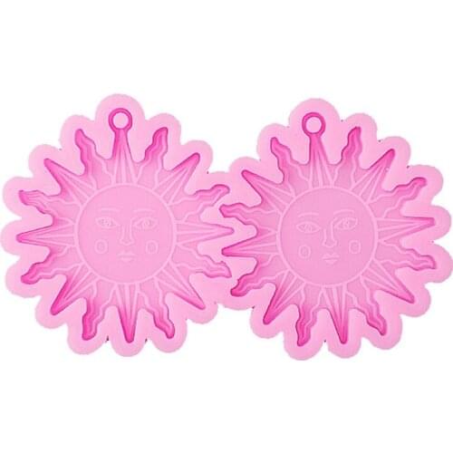 Helios Earring Faces Silicone Mold Epoxy Resin DIY Craft for DIY Craft R58E