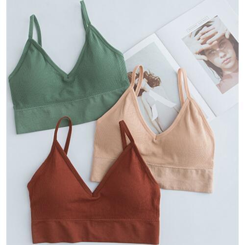 Sports Bra 2021 Women Fitness Top Seamless Yoga Bra Black White Running Yoga Gym Crop Top Women Push up Sport Bra Top Wire Free