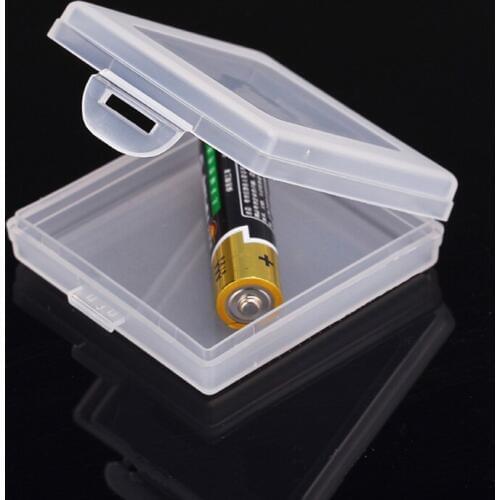 High-grade transparent battery and parts box plastic Storage box Sample and Upscale jewelry small square box Free Shipping