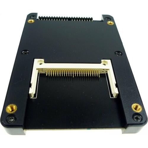 Factory price Compact Flash CF to 2.5" 44pin IDE HDD Adapter Card with Case