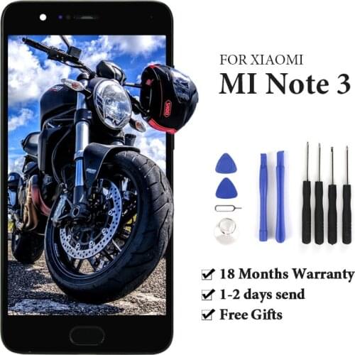 For Xiaomi MI Note 3 LCD Display With Touch Screen With Frame Assembly Phone Replacement For Xiaomi MI Note 3 LCD Digitizer