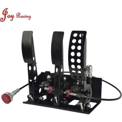 High Quality 0.7"/0.625“/0.75“ Master cylinder pump Hydraulic Clutch Bias Floor Mounted Brake Pedal Box with Balance Adjuster