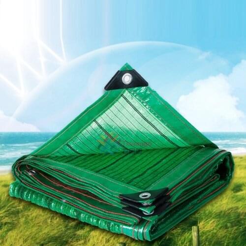 Green Anti-UV Sunshade Net Garden Courtyard Succulent Plants Protective Cover Greenhouse Dustproof Keep Warm Sunscreen Canopy