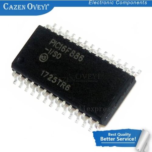 1pcs/lot PIC16F886 PIC16F886-I/SO SOP-28 In Stock