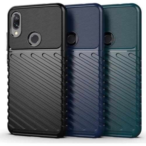 For Xiaomi Redmi Note 7 Case Soft Silicone Armor Shockproof protect Back Cover Case for xiaomi redmi note 7 Pro 7S phone shell
