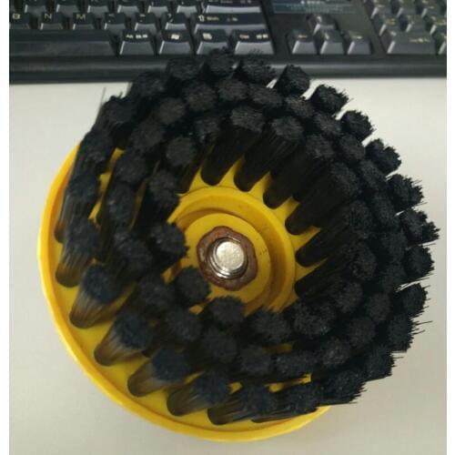 New 1pc Clean Brush used on Electric Drill for Carpet Sofa Leather Plastic Wooden Furniture Kitcen Cleaning Tools OD 110mm