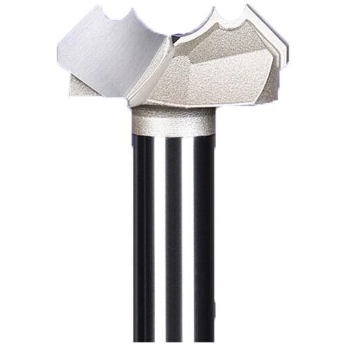 1/2 Inch 12.7mm Shank Milling Cutter Point-cut Round Over Groove Bits for Wood Engraving Trimming Woodworking Tools Router Bits