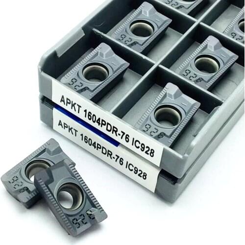 Milling Insert APKT1604PDR 76 IC928 Carbide Insert Lathe Milling Machine CNC Tool APKT 1604PDR 76 IC928