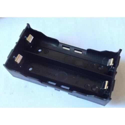 5pcs/lot 78x40x24mm Useful ABS Plastic Storage Box Case Holder For 2x 18650 3.7V Rechargeable Batteries W/4 Pins Contact