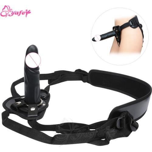 Leather Strap on Dildo Penis Harness SM Bondage Erotic sex toys for Women Suction Cup dildos Adult sex game panty Sex toys
