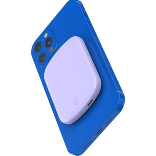 Magnetic Wireless Portable Charger Mag-Safe 10,000mAh Power Bank with USB-C Cable Design for iPhone 12/12 Pro/12 Pro Max/Mini