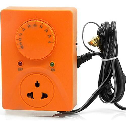 220VAC Mechanical Thermostat Air Conditioner Thermostat Tempertaure Controller Senor Switch 750W For Fan Coil Boiler water pump