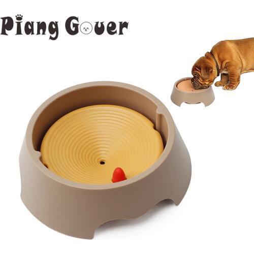 Don't Wet Mouth Pet Bowls Dog Drink Water Bowl Cat Feeder Supplies Don't Wet Dog Bowl