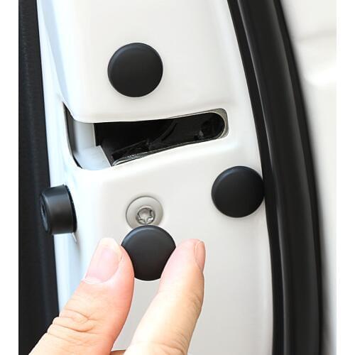 Car Door Lock Screw Protector Cover sticker for geely atlas emgrand x7 ec7 for citroen c4 c3 c5 berlingo c4 picasso