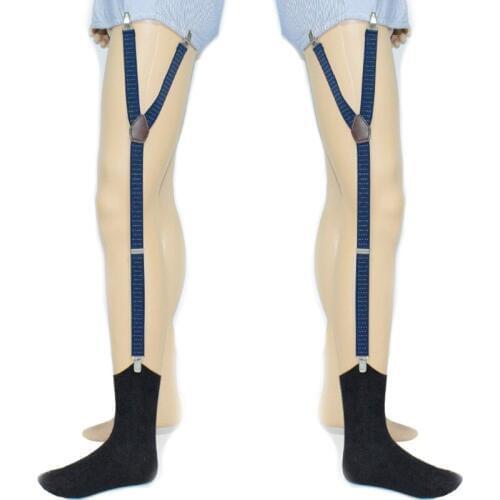 New Arrival Mens Shirt Stays Holder Suspender Adjustable Elastic Garter Strap Sock Non-Slip Underwear Accessory 2020 Fashion Hot