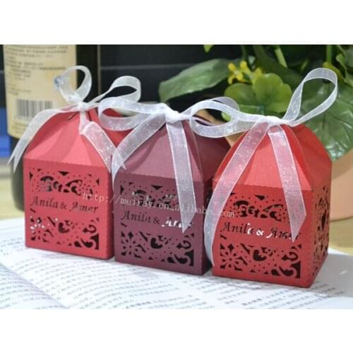 Wedding favors gifts boxes,2015 wedding idea wedding candy box white