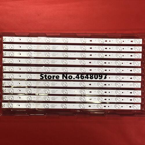 10pcs/set LED Backlight strip for LE48A31 LE48B510F LSC480HN10 LS48H310G LE48G520N LED48D08-ZC21AG-01 LE48D8-03(D) A 30348008220