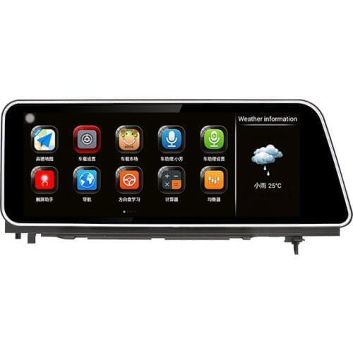 2016-2018 RX200t RX300 RX450h RX series 12.3 inch Long Horizontal touch Screen Android Car GPS Navigation multimedia Wifi