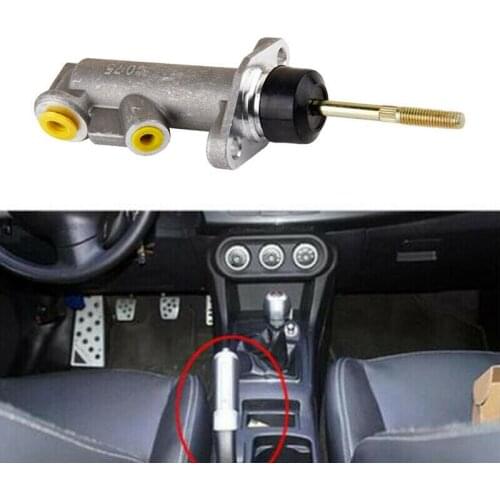 2020 Silver car hand brake pump brake pump brake Remote Master Cylinder clutch Car accessories