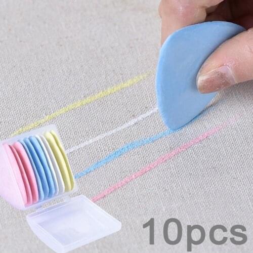 40% Dropshipping!!10Pcs Clothing Markers DIY Colorful Tailor Fabric Sewing Chalk Designer Tools