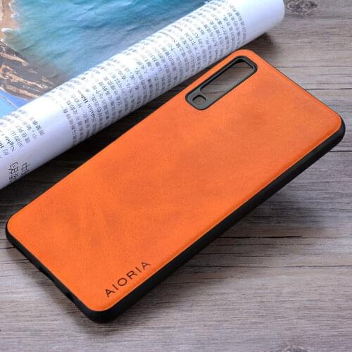 Case for Samsung Galaxy A7 2018 coque Luxury Vintage leather Skin covers for Samsung Galaxy A750 A7 2018 phone cases funda capa