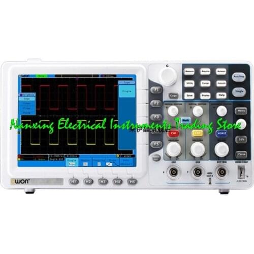 Fast arrival OWON SDS7102E Digital Storage Oscilloscope 8"inch 100MHz 2Channels 1GSa/s