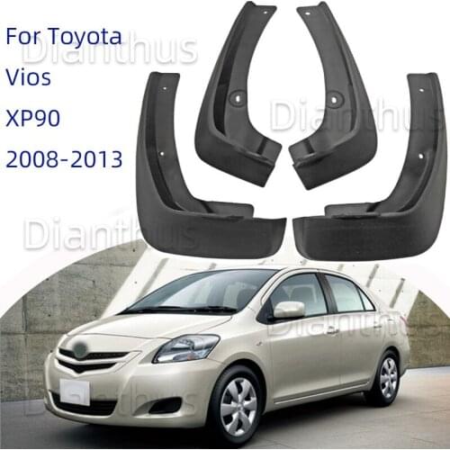 For Toyota Vios XP90 2008-2013 2009 2010 2011 2012 Car Mudguard Anti-splash Front Rear Fender Accessories