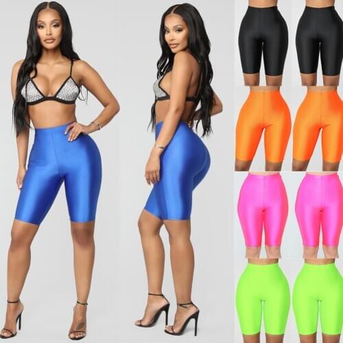 Hirigin Women Skinny Running Sports Short Leggings Compression Fitness Strechy Solid Pure Color Skinny