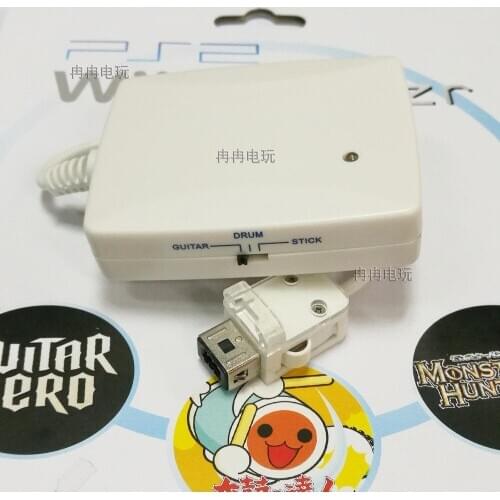 Game Controller Converter Adapter Cable for PS2 to for Wii Port Gamepad connectors